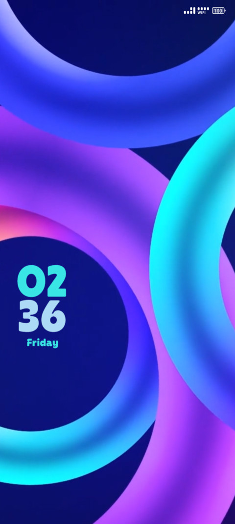 Gradient Rings screenshot