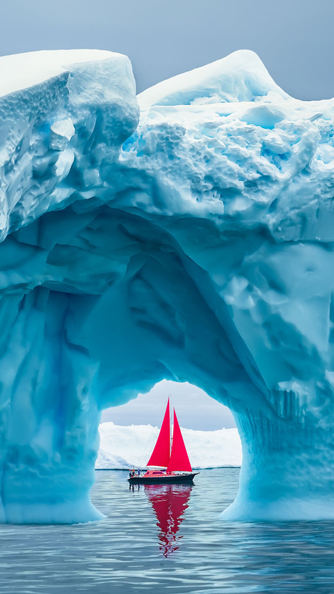 Mysterious giant island in the arctic circle discovered screenshot