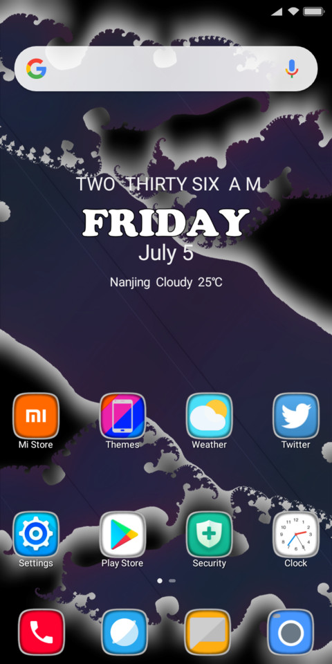 Blue Grey screenshot