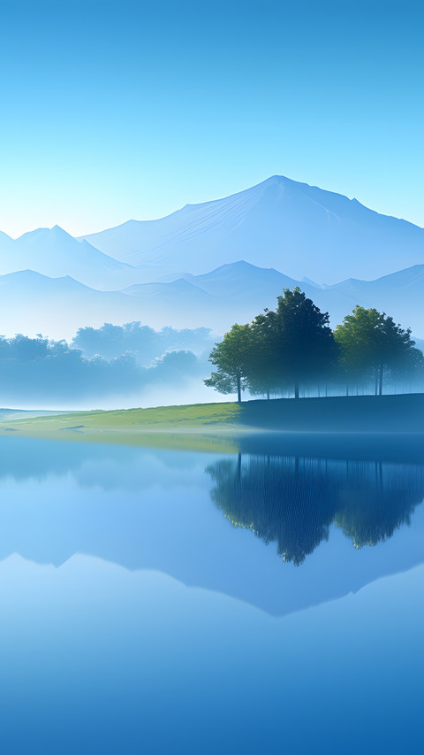 Crystal Clear Lake, Morning Light, A Picture of Tranquility screenshot