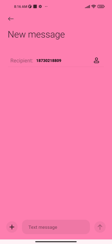 Black Pink Clock screenshot