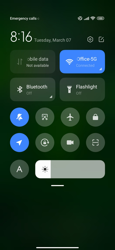 Green Dark screenshot