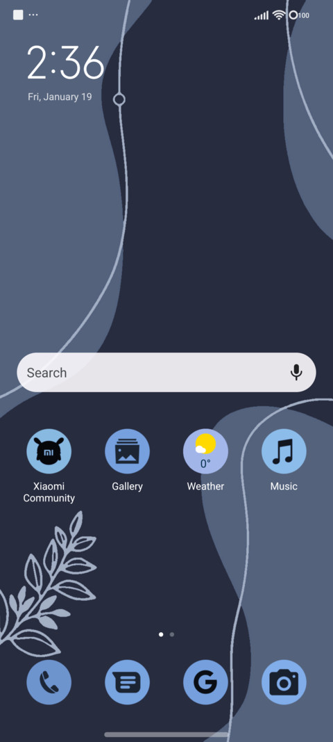 Pix Blue screenshot