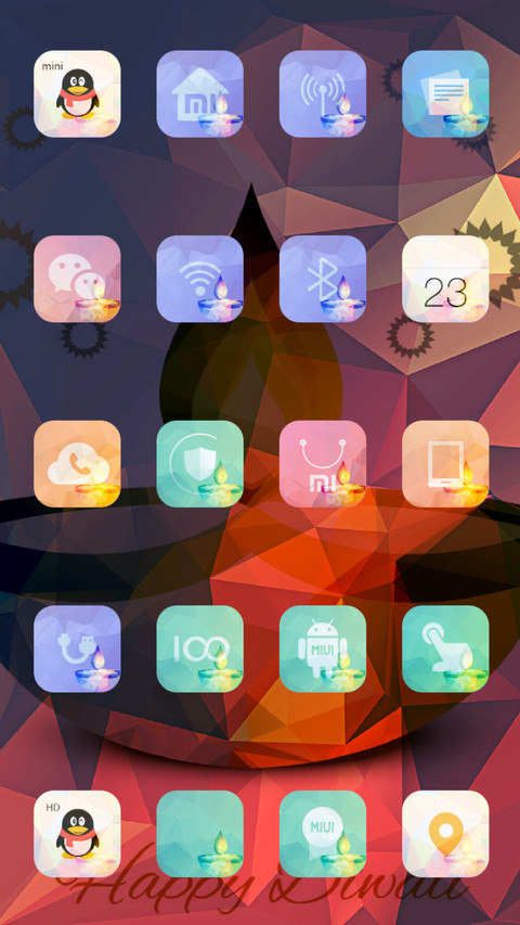 Polygonal Diwali  Diwali  screenshot