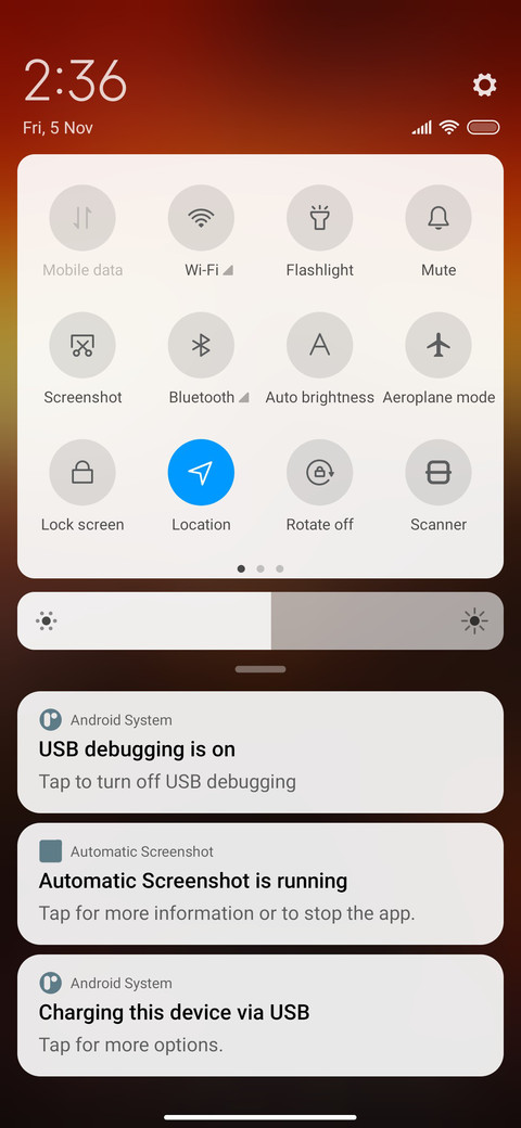 Meego SrxUi screenshot