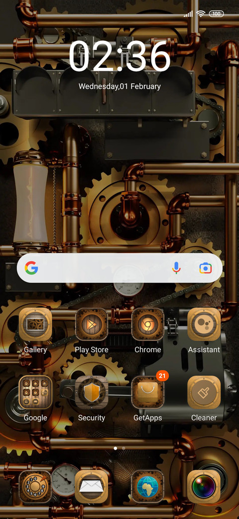 Steampunk screenshot
