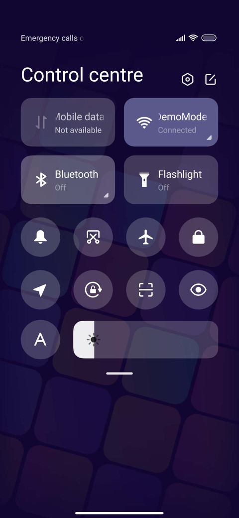 Shining color screenshot