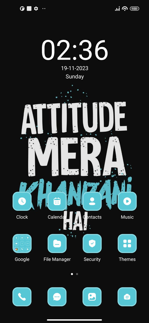 Attitude screenshot