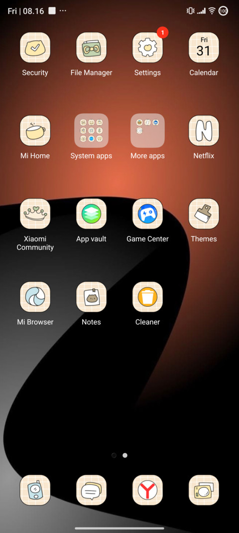 Regular screenshot