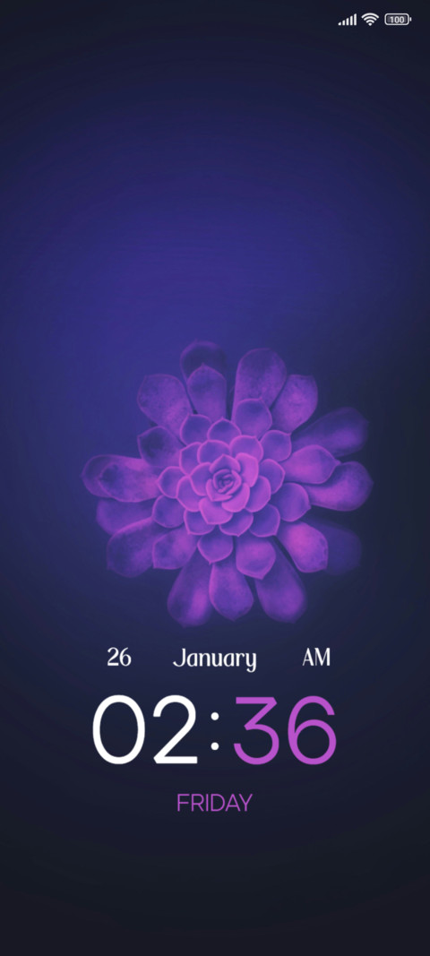 Purple Glow screenshot