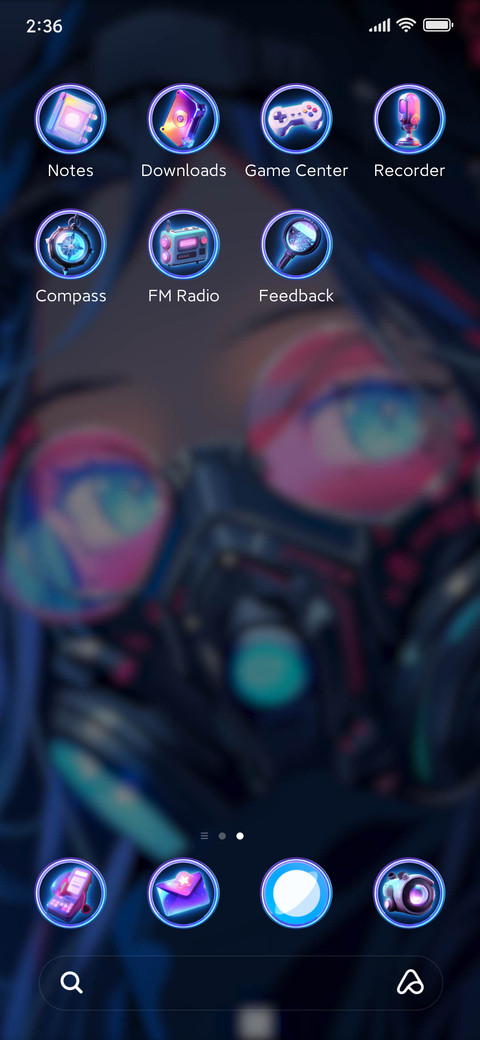 sci-fi girl screenshot