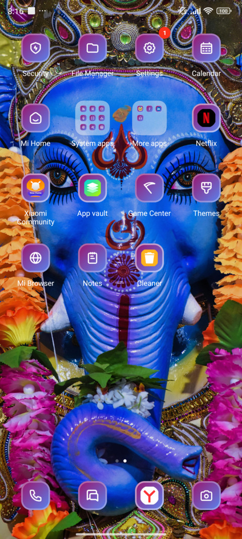 Blue Ganesha screenshot