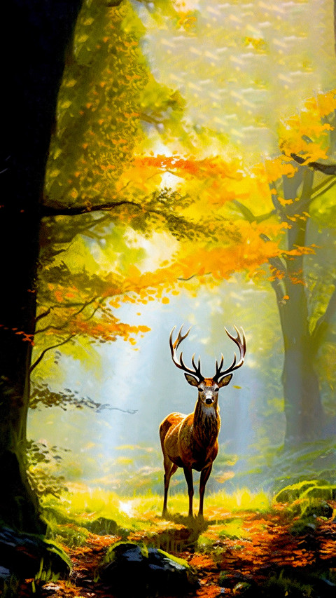 Autumn Art Painting screenshot