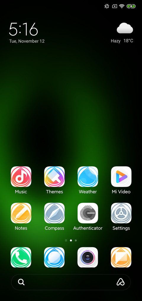 Green Blur_DWM3 screenshot