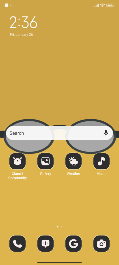 Sunglasses screenshot
