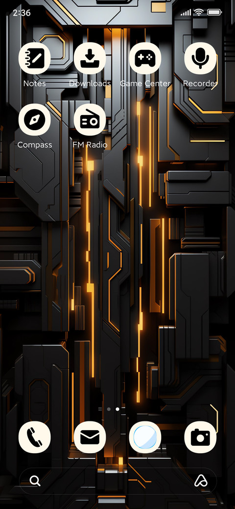 Black machine screenshot