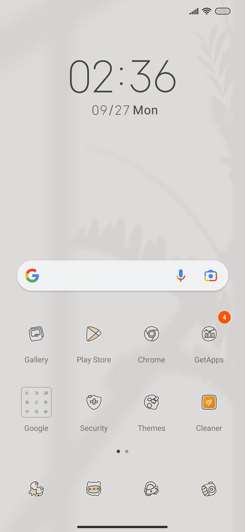 Romantic stickers screenshot