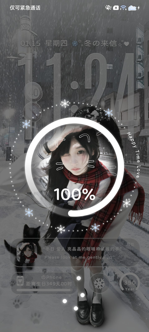 氛围 思念在冬季 screenshot