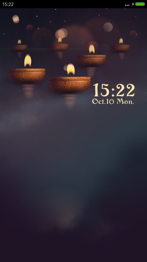 Cornucopia Diwali (Water wave and Lighting effect) screenshot