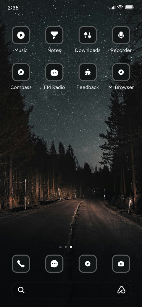 Asphalt road screenshot