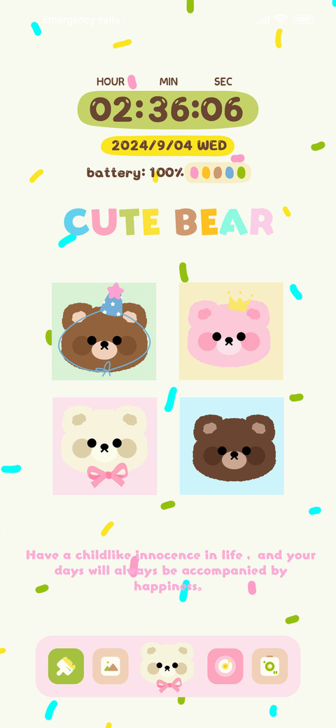 Candy Bear screenshot