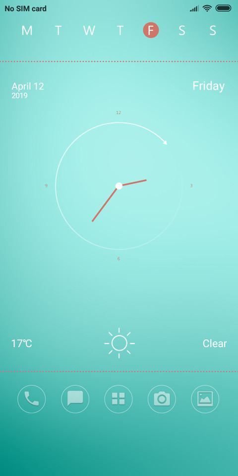 iOS Flat Round screenshot