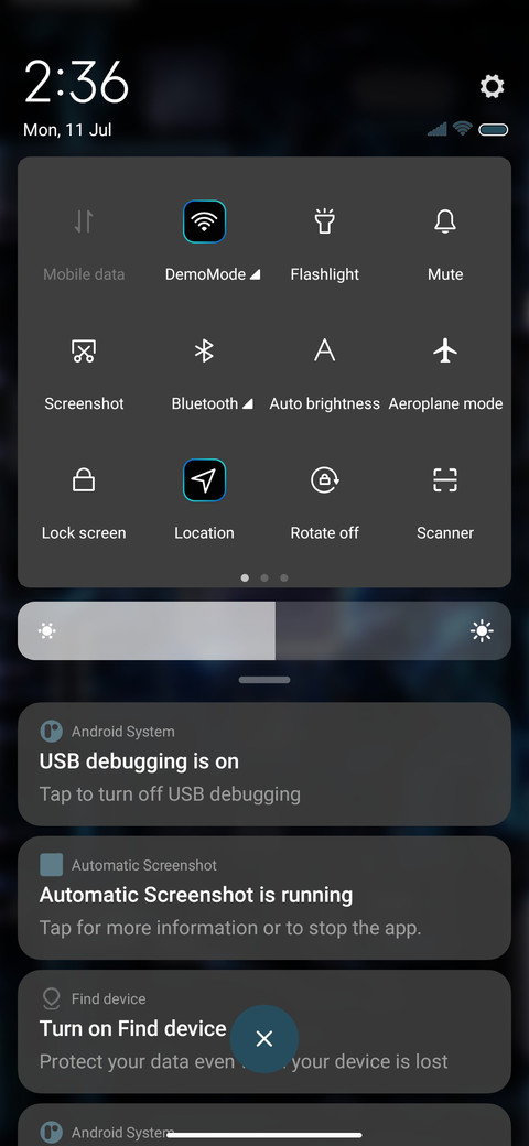 Dark chip screenshot