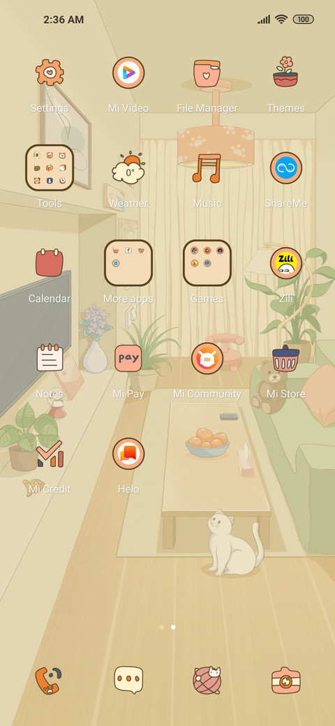 Immersive home screenshot