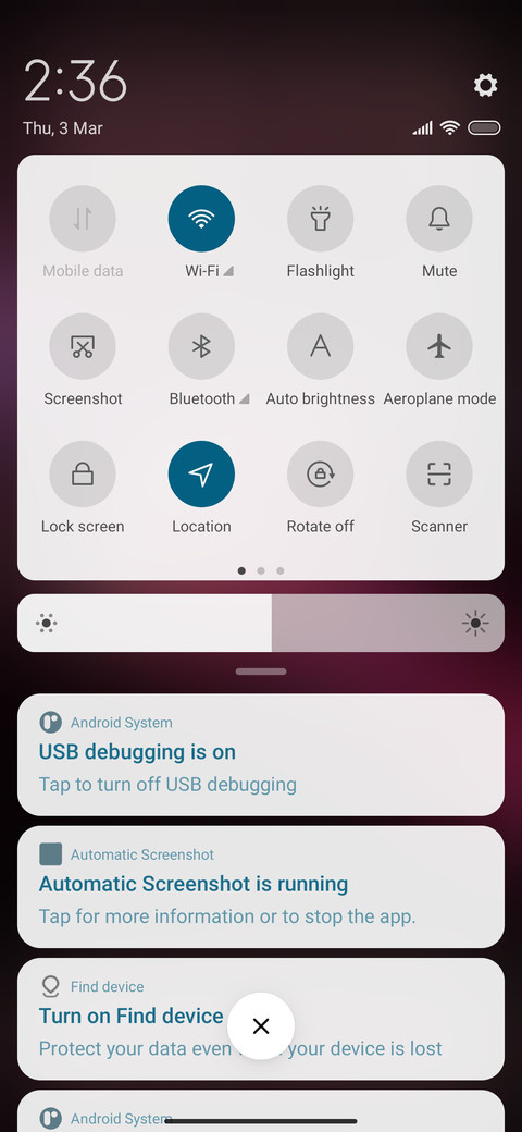 Lens screenshot