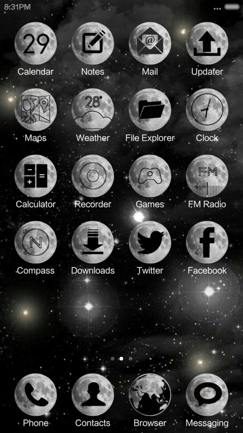 Moon screenshot