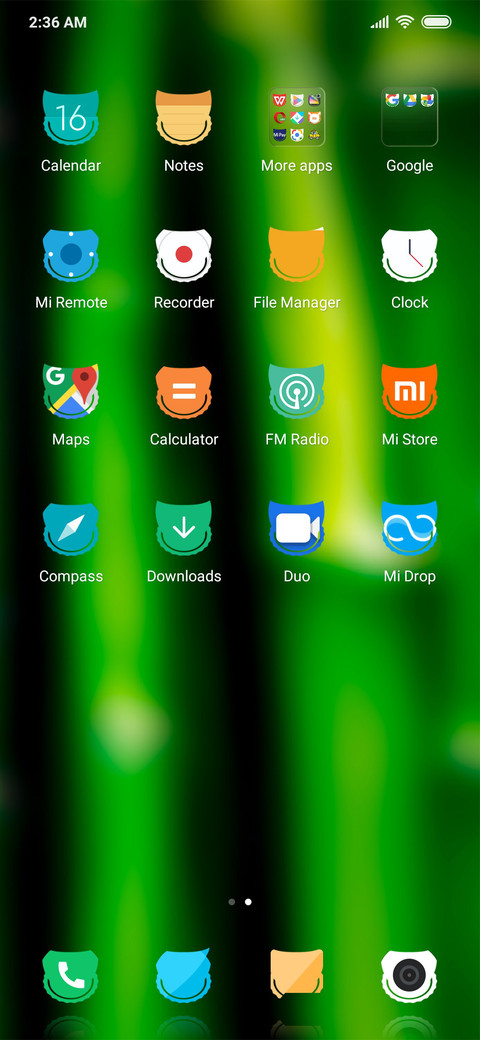Green bamboo_DWM3 screenshot