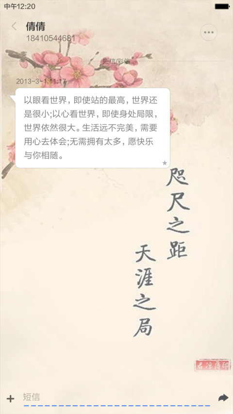 红梅（花瓣动态效果） screenshot