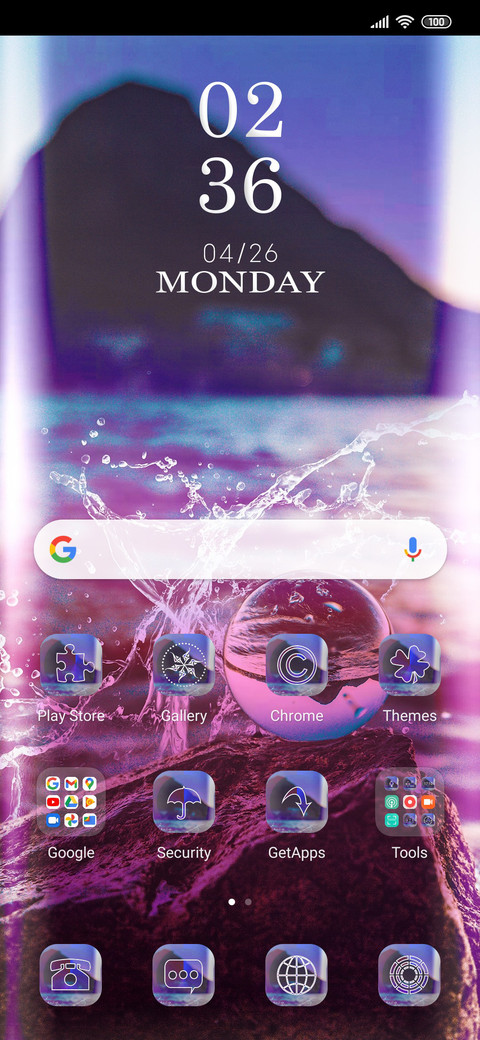 Water Drops screenshot