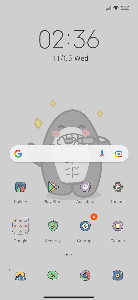Black shark screenshot