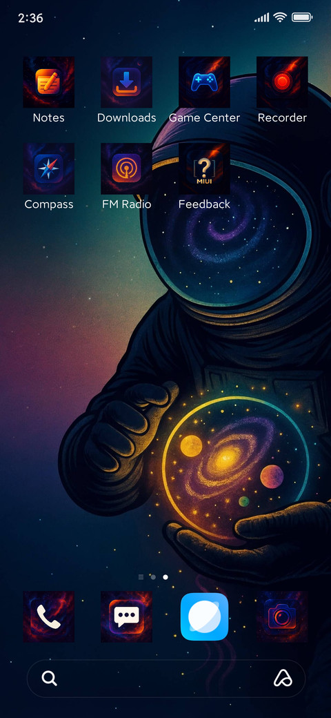 Abstract Space screenshot