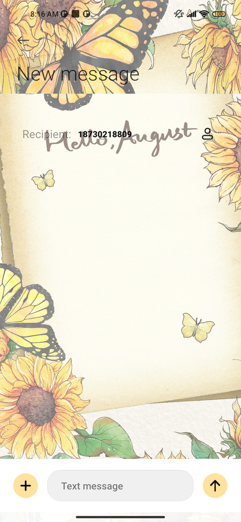 Watercolor flower screenshot