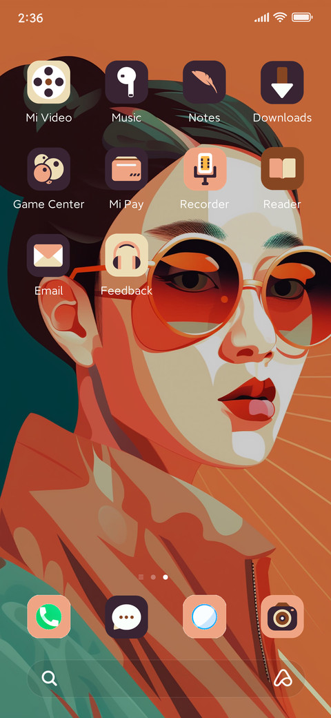 Glasses woman screenshot