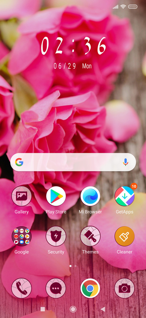 Pink rose_3MDS screenshot
