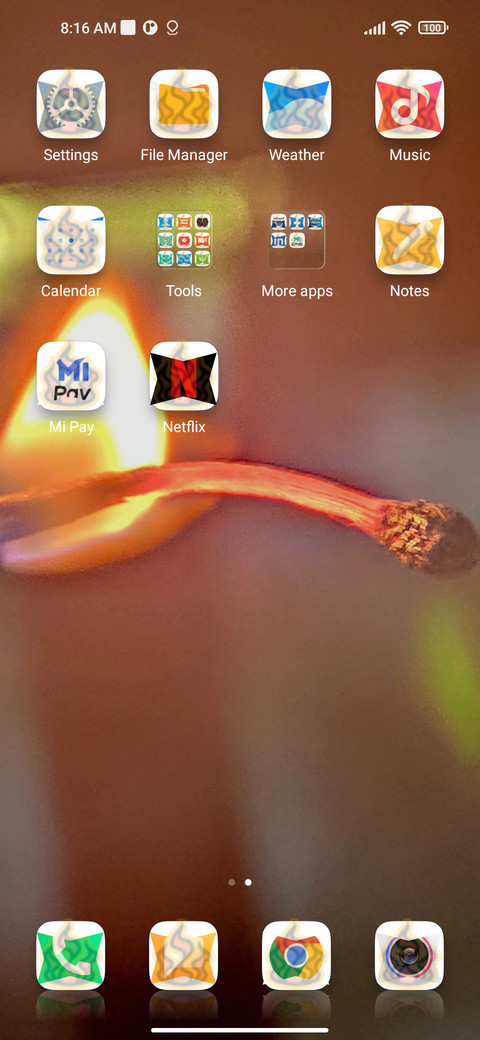 Fire screenshot