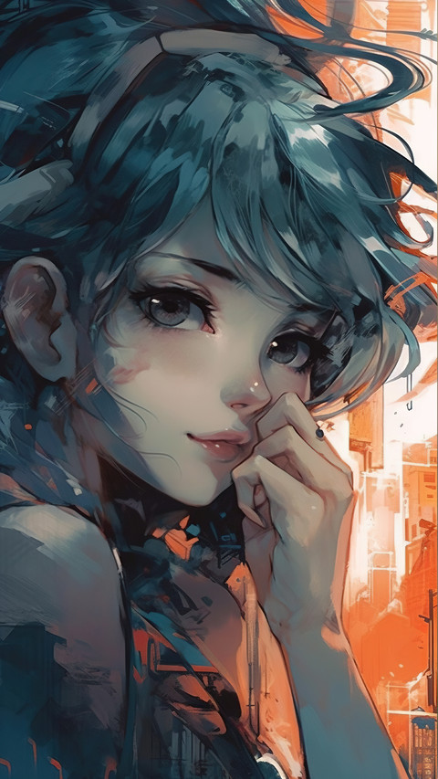 Anime girl screenshot