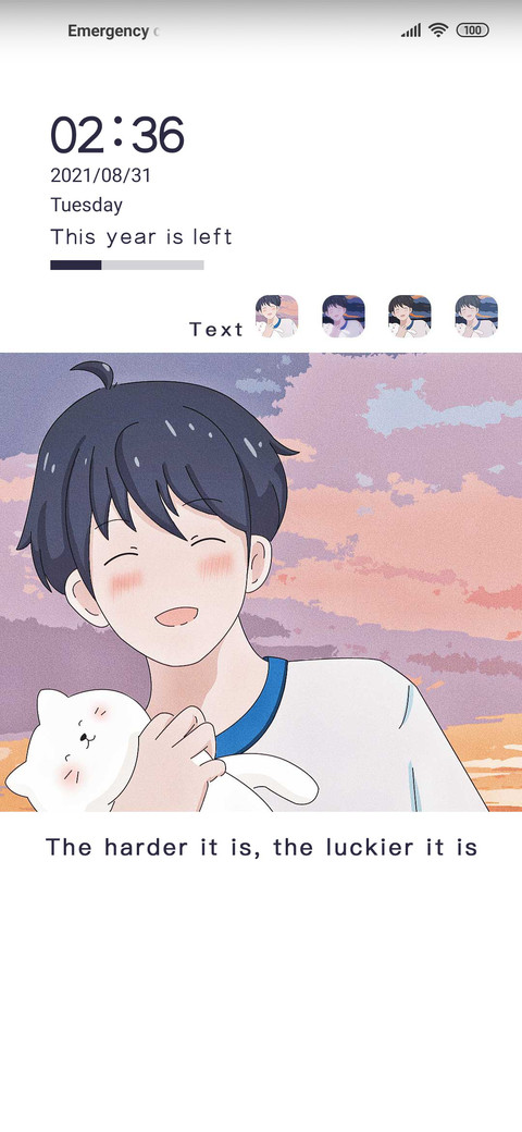 Filter warm boy screenshot
