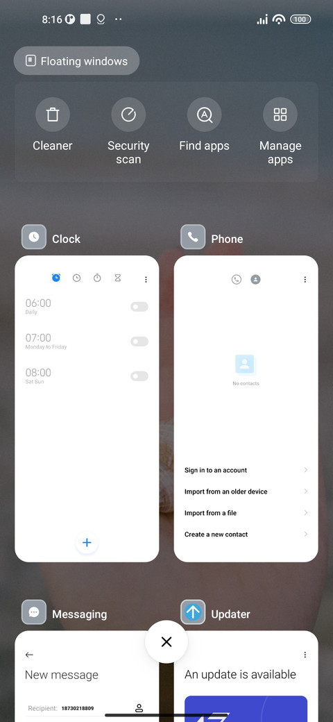 Shell screenshot