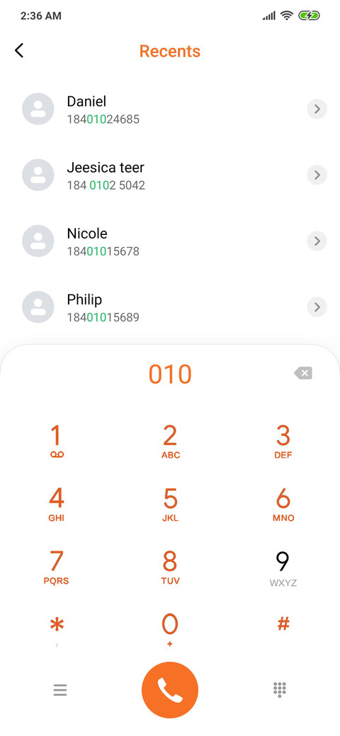 Black Orange screenshot