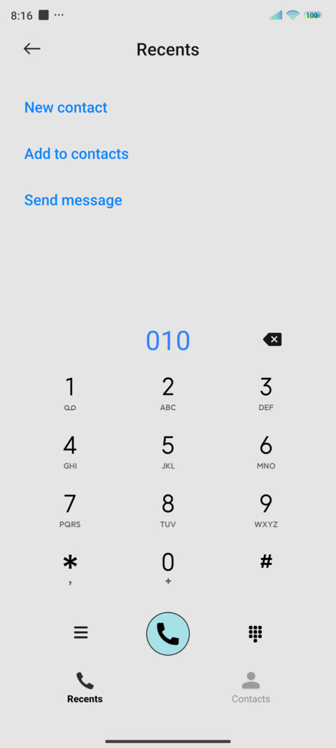 Minimalist mimicry screenshot