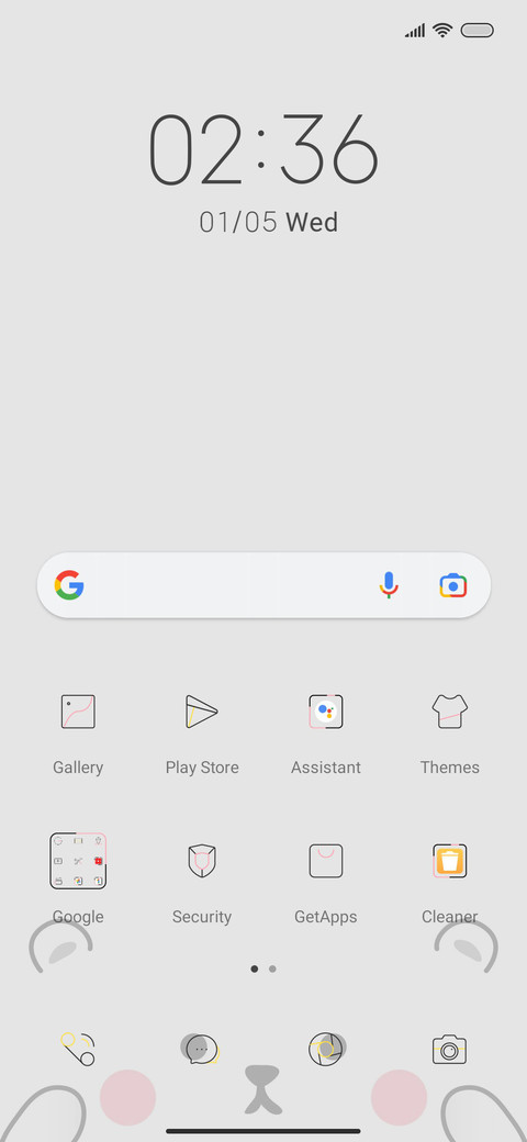 Cute big emoticons screenshot