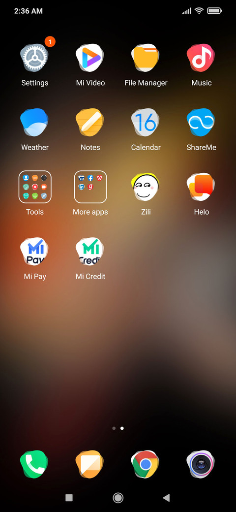 DARK BLUR_DWM2 screenshot