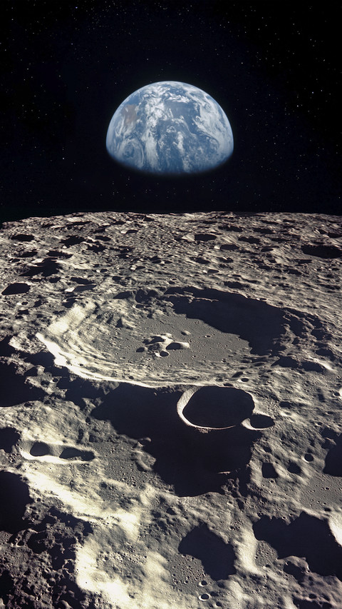 Earth Seen from Moon screenshot