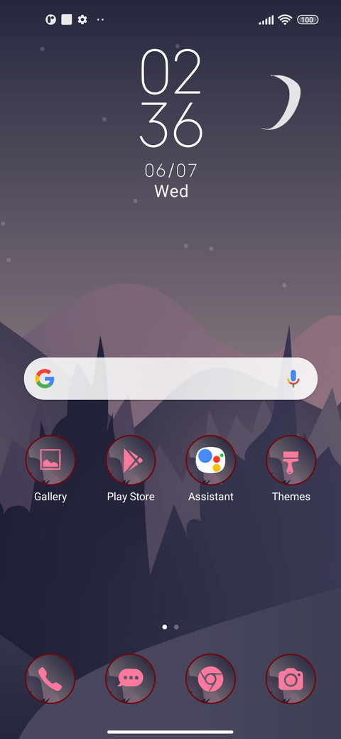 pastel night screenshot