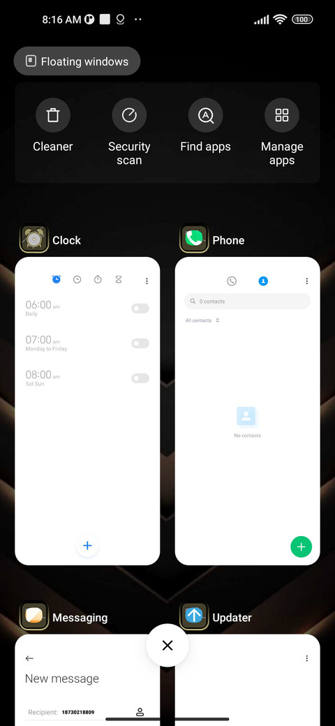 GOLDEN BLVCK V12.5 screenshot