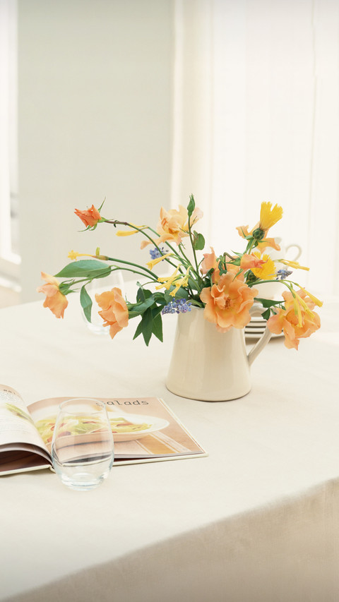 How to create a home floral design screenshot